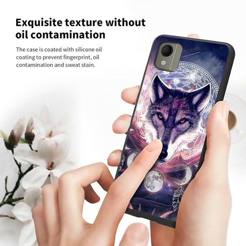 for Nokia C110 6.3" Case, Nokia C110 Case for Women Men, Full Body Fit Ultra Thin Flexible Soft TPU Shockproof Protective Phone Case for Nokia C11...