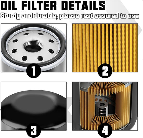 49065-2071,49065-2078 Oil Filter for Kawasaki Mule 600 610 SX KAF400 2500 2520 3000 620 3010 trans4x4 617 KAF620 Mule 2510 3010 3020 4000 4010 4x4...