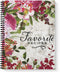 Gotcha Covered Notebooks Softcover Favorite Recipes 8.5" x 11" Spiral Recipe Notebook/Journal, 120 Recipe Pages, Durable Gloss Laminated Cover, Bl...