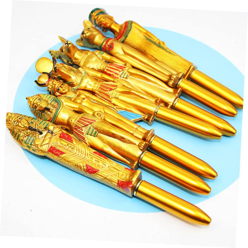 Pharaoh Ballpoint Pen Egyptian Adulting Pens for Note Taking Writing Pens Pen for Writing Plastic Student Commemorate Supplies 10pcs...