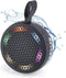 RISEBASS Water Resistant Bluetooth Shower Speaker, Handsfree Portable Speakerphone Control Buttons with LED Light, True Wireless Stereo for Bathro...
