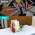 Acrylic Desk Organizers, Clear Pen Holder and Pencil Holder Display Stand for Office, School and Home...