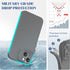pcgaga Designed for iPhone 15 Case and Screen Protector, Silicone Phone Cover with MagSafe, Invisible Stand, Shockproof Full Body Protection with ...