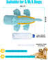 SCHITEC Squeaky Dog Toys, Crinkle Plush Water Bottle Toy with No Stuffing Body, Interactive Squawking Pet Chew Toy for Puppy Small Medium Large Do...