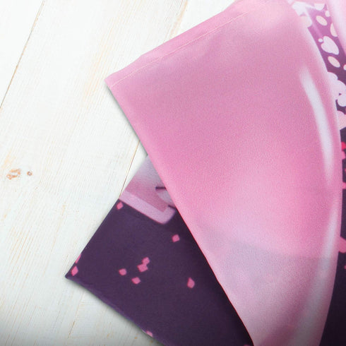 Happy 12th Birthday Banner Backdrop - 12 Birthday Party Decorations Supplies for Girl - Pink Purple Gold 4 x 6ft...