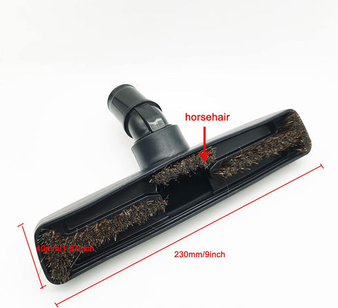 EZ SPARES Compatible with Vacuum Hardwood Floor Brush Accessories,Hardwood Brush,1 1/4 inches,Deluxe Horsehair,Compatible with HOOVER 43414073...