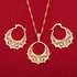Ethiopian Jewelry Set Pendant Chain Earring Jewelry Eritrea Habesha Party African...