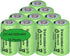 10 Packs 2/3AA Size Rechargeable Batteries 600mah 1.2V Ni-MH for Flame Solar Lights,Fairy Lights,Solar Yard Lights,Solar Lights(They are not AA St...
