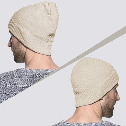 zowya Fisherman Beanie or 2 in 1 Regular Cuff Knit Beanie for Men Women Warm Rib Watch Skull Cap...