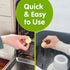 Plink Washer and Dishwasher Freshener and Cleaner, Prevents Residue, Removes Odors in Kitchen and Laundry Room Appliances, Septic-Friendly, Fresh ...