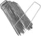 30Pack 6-Inch Galvanized Garden Landscape Staples Stakes, Heavy-Duty Sod Pins Anti-Rust Fence Stakes, Plant Stakes for Weed Barrier Fabric Ground ...