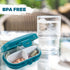 Daily Pill Organizer - (Pack of 2) Small AM PM Pill Organizer - Cute 4 Compartment Pill Organizer 2 Times a Day Case Box...