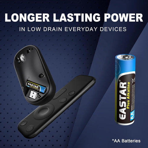 AA Batteries with Power Boost, Alkaline Double AA Batteries (10 Pack)- Ultra Long-Lasting, 10 Years Shelf Life, High-Performance 1.5V LR6 & AA Bat...