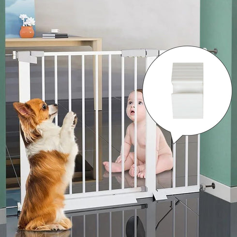 8 PCS Support Feet for Pet Gate Plastic Triangle Reinforcement Fitting Stable Isolation Fence Gate Free Standing Pet Gate Dog Panel Fence Panels f...
