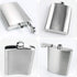 8 Oz Flask for Men, Leakproof Stainless Steel Flask with Funnel, Ideal for Camping and Gifting...