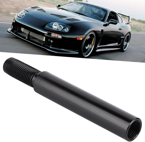 Gear Shifter Extender, 3in Shift Knob Extender Manual Gear Shifter Lever Extension M12 x 1.25 Fit for Mustang...