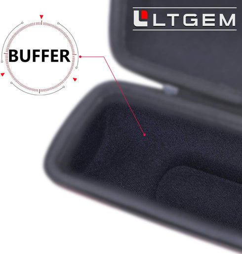 LTGEM Hard Case for JBL Pulse 4 Waterproof Portable Bluetooth Speaker - Travel Protective Carrying Storage Bag(Black+Black)......