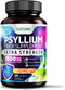 Psyllium Husk Capsules 1500mg - Fiber Supplement - Natural Soluble Fiber Pills with Psyllium Husk Powder - Supports Digestive Gut and Colon Health...