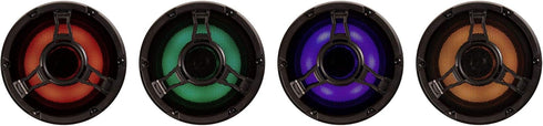 Memphis Audio 16-MXALEDSP2 Pair LED Ring Inserts for MXA Coaxial Speakers, 6.5", 8" and 6x9...