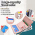 Wallet for Women, Cute Tri-Fold Women's Wallets 7 Card Slots, Pu Leather Womens Card Wallet with Tassel, 1 Visible ID Window, 1 Bill Compartment, ...