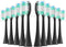 Replacement Toothbrush Heads 10 Pack Compatible with AquaSonic Black Series, Vibe Series, Black Series pro, and Duo Series pro Electric Toothbrush...