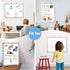White Board - Dry Erase Board for Wall, Double-Sided 12" x 16" Small Hanging Cubicle Magnetic Whiteboard, Portable for Planning, Kitchen, Memo, Sc...