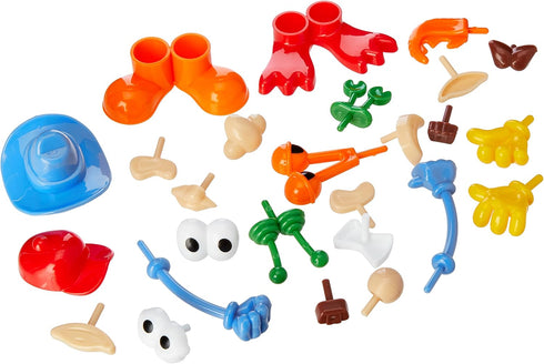 Creativity Street Modeling Dough and Clay Body Parts, Assorted...