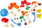 Creativity Street Modeling Dough and Clay Body Parts, Assorted...