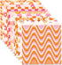 VIVIQUEN 24 Sheets Little Orange Daisy Double-Sided Scrapbook Paper 30x30cm Flower Craft Paper Folded Flat for DIY Decorative Background Card Maki...