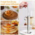 Maple Syrup Hydrometer Kit - Stainless Steel Test Cup, Baume and Brix Scale, Cleaning Brush, Maple Syrup Density Kit for Accurate Measurements of ...