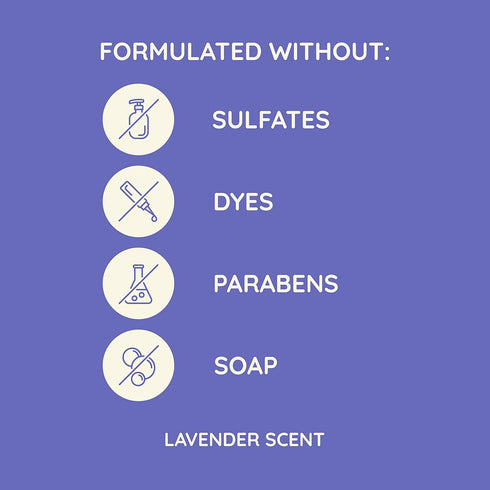 Aveeno Stress Relief Body Scrub, Exfoliating Body Wash for Softer, Smoother Skin, Formulated with Prebiotic Oat & Lavender Scent to Calm & Relax, ...