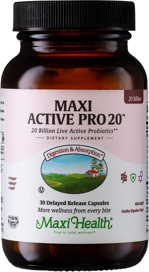 Probiotics for Digestive Health and Gut – 15 Strains, 20 Billion CFU Active Organisms - Probiotics for Men and Women with Lactobacillus Rhamnosus ...