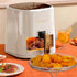 Round Air Fryer Rack, 7.8inch Stainless Steel Dehydrator Rack with Insulated Clamp and Brush Air Fryer Accessories for Ninja, Philips, Gowise USA,...