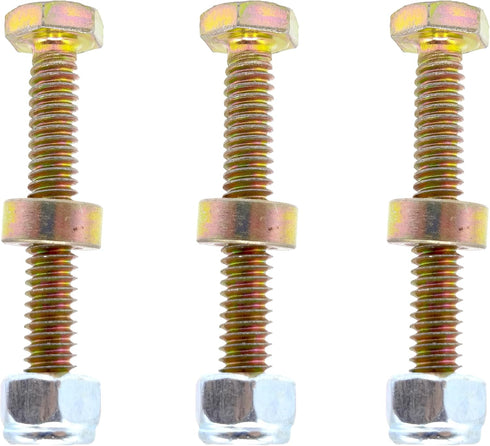 1501216MA 301172 Shear Pins & Nuts - for AYP Sears Craftsman Murray 1501216 722130 9524MA 301172MA Snow Throwers Snowblower - Pack of 3...