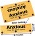 Rescue Dog Anxious Dog Leash Sleeve Nervous Dog Leash Sleeve Nervous Anxious Dog Gift (Anxious Space Sleeve)...