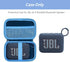 Case for JBL GO 4 GO4 Portable Bluetooth Speaker, Eco Cover for JBL GO 4 Speaker with Adapter Slots, Waterproof and Dustproof Feature, Blue- Case ...