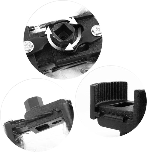 Oil Filter Wrench Tool,Adjustable Oil Filter Removal Tool Fit for 2.36-3.15 inch Engine Oil Filter,Car Accessories Oil Filter Remover Tool...
