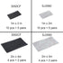 Dual Lock Tape 1in x 2in 10pcs, Dual Lock Heavy Duty Mounting Tape?Interlocking Tape Reclosable Fastener Self Sticky 3550CF Dual Lock Strip for EZ...