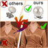 10 Sets Pearl Buttons No Sew Easy Brooch Button Removable Reusable for Shirt Coat Dress Crafts Clothes Buttons...