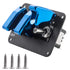 Toggle Switch Panel,Universal Car 12V Ignition Switch 3 Row Blue Plating Cover Anodized Surface Panel Toggle Switch for Racing Sport Competitive C...