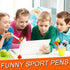 Leinuosen Funny Pens for Kids Basketball Gel Ink Pens Sports Pens Bulk Novelty Pens for Boys Baseball Football Tennis Soccer Party Favors Writing ...