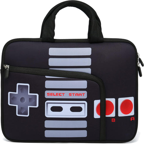 11.6" 12.2 inches Laptop Sleeve Chromebook Case Ultrabook Case Notebook Sleeve PC Messenger Bag Tablet Case Neoprene Handle Sleeve for Kids Men Wo...