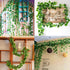 168 feet Artificial Vines Greenery Garland Fake Hanging Leaves Faux Foliage Plants for Wedding Party Garden Home Kitchen Office Wall Decorations (...