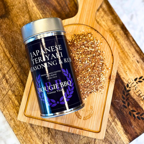 Japanese Teriyaki BBQ Seasoning & Rub | Gourmet Seasoning | Artisan Spice Blend | All Natural | Non GMO | Made in USA | Small Batch | Bougie BBQ |...