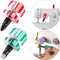 Sewing Machine Screwdriver Mini Short Screwdriver Tool Kit Includes Slotted/Flat Head Screwdriver and Cross Head Screwdriver for DIY Repairing, 2 ...