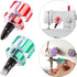 Sewing Machine Screwdriver Mini Short Screwdriver Tool Kit Includes Slotted/Flat Head Screwdriver and Cross Head Screwdriver for DIY Repairing, 2 ...
