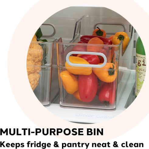 Oggi Cabinet / Drawer High Wall Storage Bin (14" x 5" x 5")...