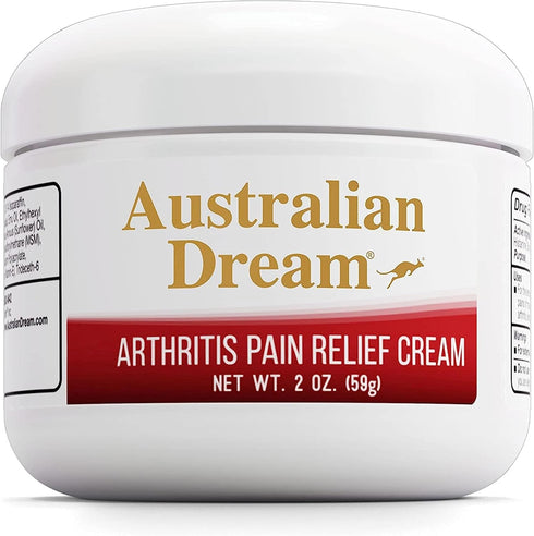Australian Dream Arthritis Pain Relief Cream - Soothing & Non-Greasy - Powerful Topical Arthritis Pain Relief - Good for Muscle Aches or Joints - ...
