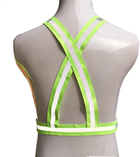 zojo Reflective Vest | Lightweight, Adjustable & Elastic | Safety & High Visibility for Running, Jogging, Walking,Cycling | Fits Outdoor Clothing ...