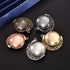 DROLE 60Pcs Moon Rotation Pendant Trays Kit-20Pcs 25mm Double Side Cabochon Setting and 40Pcs 25mm Rond Glass Cabochons for Jewelry Making DIY Cra...